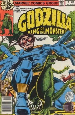 Godzilla #17 FN- 5.5 1978 Stock Image Low Grade-image