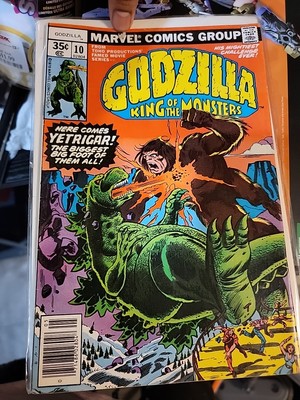 1978 Godzilla King Of The Monsters #10 Marvel Comics Here Comes Yetrigar!-image