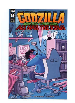 Godzilla Monsters and Protectors All Hail the King #1 variant gemini mailer-image