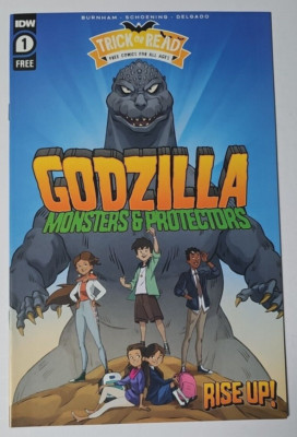 Halloween Trick Or Read Godzilla Monsters & Protectors #1 IDW Comics 2022 Mint-image
