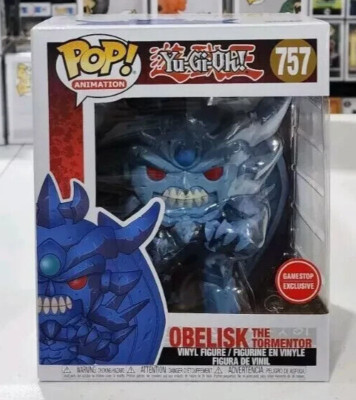 Funko Pop #757 Yu-gi-oh! Obelisk The Tormentor Game Stop Exclusive New-image