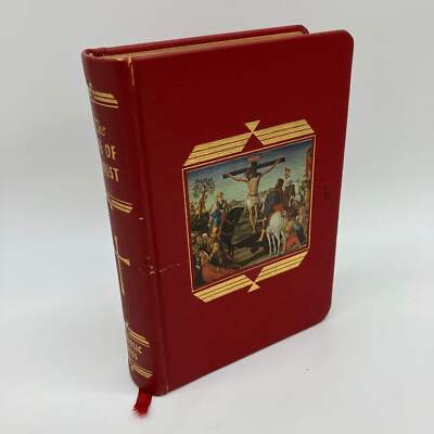 The Life of Christ 1954 John O'Connell & Jex Martin Leather Hardcover Very Good-image
