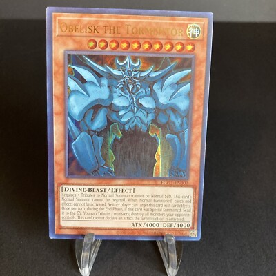 yugioh obelisk the tormentor ultra rare ego1-en001 -NM-image