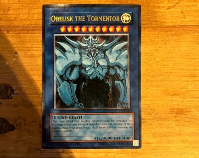 Yu-Gi-Oh! Obelisk The Tormentor GBI-002 Secret Rare / Excellent-image