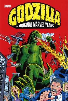 Godzilla The Original Marvel Years Omnibus HC 1B-1ST NM 2024 Stock Image-image