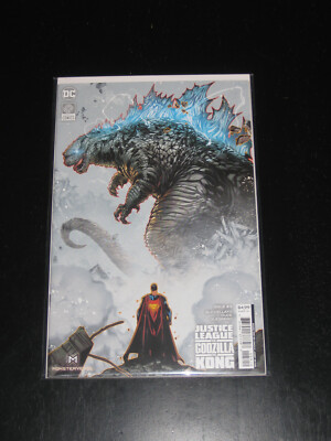 Justice League Vs. Godzilla Vs. Kong #3 Jonboy Meyers 2nd Print Variant Rare-image