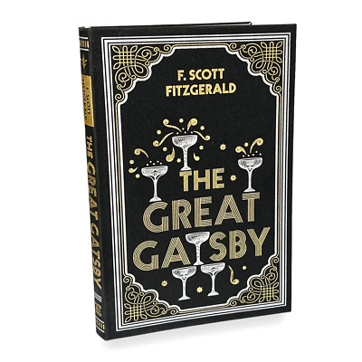 THE GREAT GATSBY by F. Scott Fitzgerald DeluxeFlexi-Bound Imitation Leather Book-image