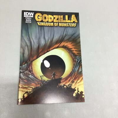 Godzilla Kingdom Of Monster #1 Powell Variant Idw Comics 2011 (GZ05)-image