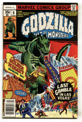 GODZILLA #9 1978-MARVEL-Bronze-Age comic book-image
