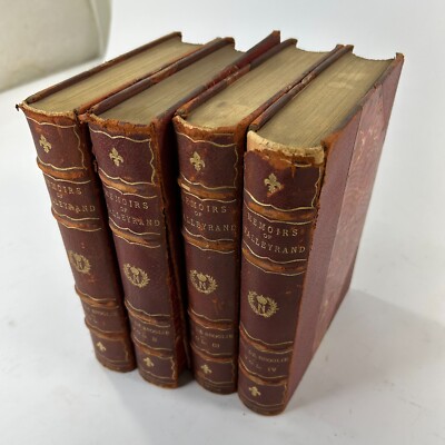 Memoirs of the Prince Talleyrand; edited by The Duc De Broglie - 4 Volumes-image