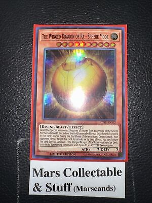 Winged Dragon of Ra - Sphere Mode CIBR-ENSE2 Limited Edition Super Rare NM!-image
