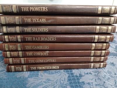 Time Life Books The Old West  Lot 8 Books-image