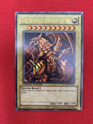 The Winged Dragon of Ra (LC01-EN003) Yu-Gi-Oh! Divine Beast Card Limited Edition-image