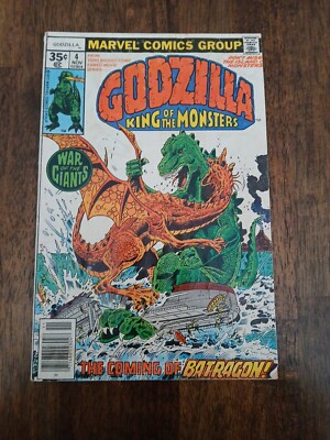 Godzilla King of the Monsters Marvel comics  (Nov. 1977) #4-image