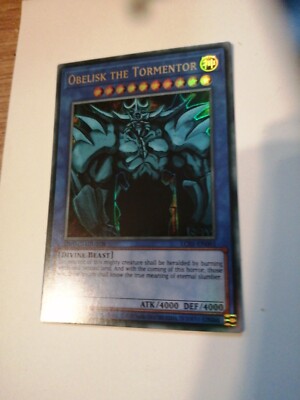 LC01 EN001 Obelisk the Tormentor Ultra Rare  YuGiOh 25th anniversary -image