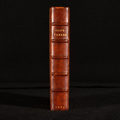 1882 Fables By Mr John Gay With A Memoir By Austin Dobson Illustrated Frontis...-image