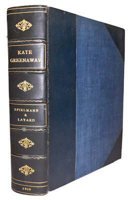 1905, 1st Ed, KATE GREENAWAY, by M H SPIELMANN & G S LAYARD, FINELY BOUND-image