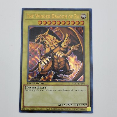 ( THE WINGED DRAGON OF RA ) - Ultra Rare - LC01-EN003 Limited NM - Yu-Gi-Oh 25th-image