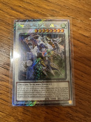 Crystal Wing Synchro Dragon - RA02-EN029 Platinum Secret Rare 1st Edition - NM -image