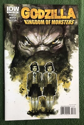 Godzilla Kingdom of Monsters #3 Cover A IDW Modern Age Toho vf-image