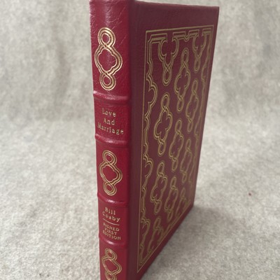 Easton Press Love and Marriage by Bill Cosby SIGNED 1st Ed NrMINT WI-image