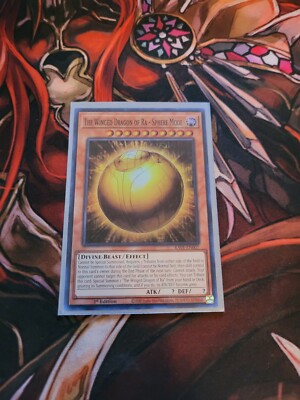 YUGIOH TCG THE WINGED DRAGON OF RA SPHERE MODE RA01-EN007 SUPER 1ST EDITION -image
