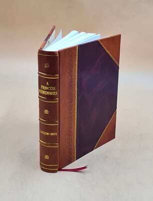 A Princess Remembers : The Memoirs Of The Maharani Of Jaipur 190 [Leather Bound]-image