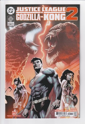 JUSTICE LEAGUE VS. GODZILLA VS. KONG: 2 #1 NM 6/4/25 DC comics A-Z single-image