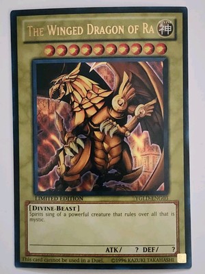 The Winged Dragon of Ra YGLD-ENG03 King of Games: Yugi's Legendary Decks LP-image