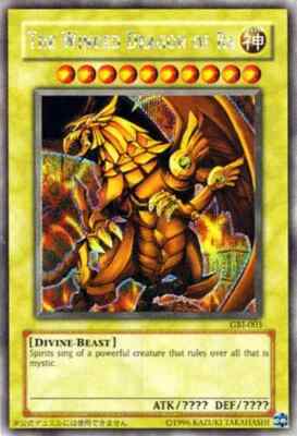 The Winged Dragon of Ra (GBI-003) - Secret Rare - Yugioh *FREE SHIPPING-image