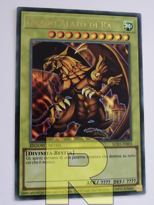 Winged Dragon of Ra ® Ultra Rare CLASSIC 25th ® LC01-IT003 ® Italian-image