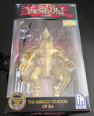2020 PHATMOJO  Yu-Gi-Oh!  The WINGED DRAGON Of RA O7 inch Figure LE #08494 NEW-image