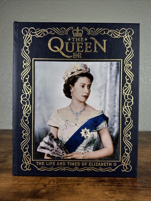 Easton Press The Queen: The Life and Times of Elizabeth II Catherine Ryan Book-image