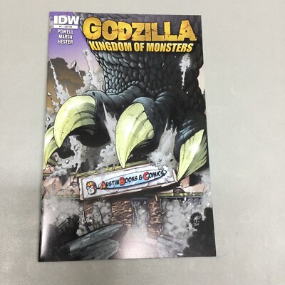 Godzilla Kingdom Of Monster #1 Austin’s Books & Comics Retailer IDW 2011 (GZ27)-image
