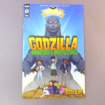 Godzilla Monsters & Protectors #1 IDW Comics 2022 Halloween Trick or Read-image