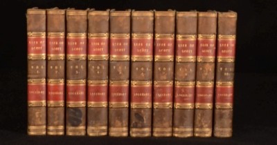 1839 10vol Memoirs of the Life of Sir Walter Scott John Gibson Lockhart-image