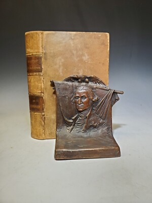 The Life of George Washington by Jared Sparks, 1839 full leather with BOOKEND-image
