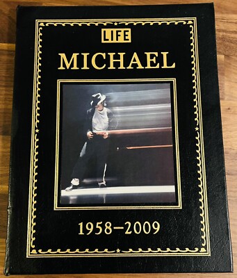 Michael Jackson 1958-2009 Life book Easton Press custom leather binding-image