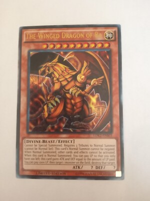 1x The Winged Dragon of Ra - LDK2-ENS03 - Ultra Rare - Limited Edition Near Mint-image