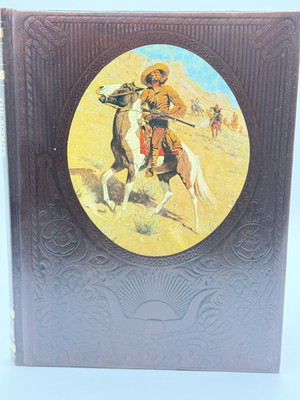 The Scouts Time-Life Books The Old West 1974 Vintage Leather HC Very Good Con.-image