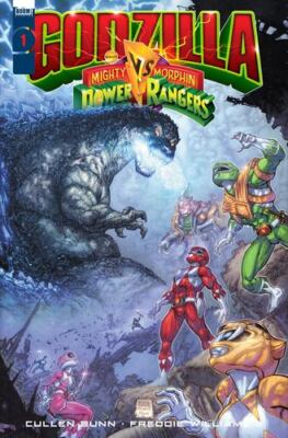 Godzilla Vs. The Mighty Morphin Power Rangers by Bunn, Cullen [Paperback]-image