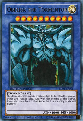 Yu-Gi-Oh! - Obelisk the Tormentor  - Promo - Ultra Rare - NM-image