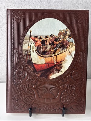 Time Life Vintage Leather HC Hardcover Book The Old West 