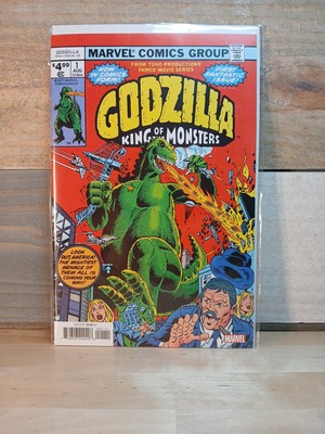 Marvel Comics Godzilla #1 Fascimile 2025 🔥 🔥 -image