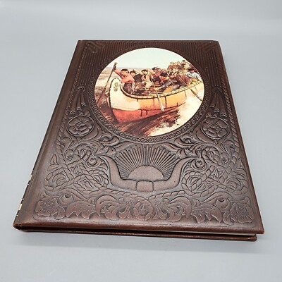Time Life The Canadians Old West Book Leather Bound 1978 History-image