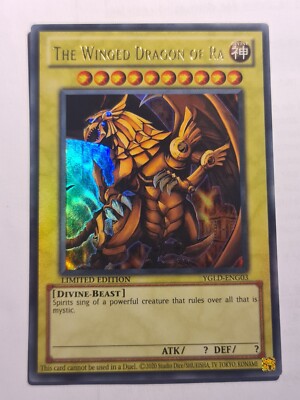 The Winged Dragon of Ra▪︎YUGIOH▪︎YGLD▪︎2015▪︎SPECIAL▪︎ENGLISH▪︎LIM ED▪︎NM #0530-image