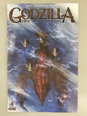 Godzilla Here There Be Dragons #4 1:25 Variant IDW 2023 *-image