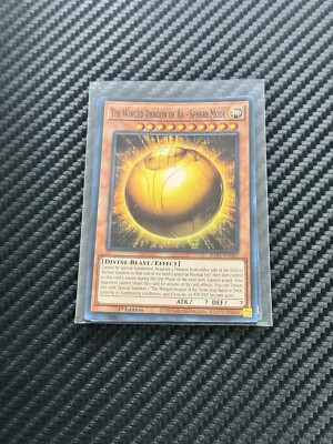 Yugioh x3 The Winged Dragon of Ra - Sphere Mode RA01-EN007 Super Rare 1st Ed NM-image
