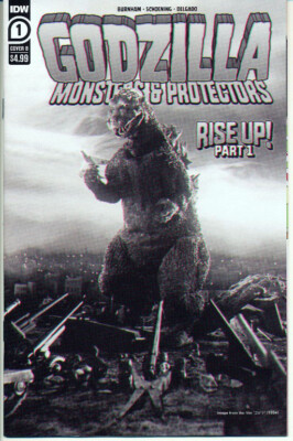Godzilla Monsters & Protectors #1 B Movie Photo Variant 1st Pri NM/NM+ IDW 2021-image