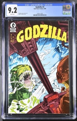 Godzilla 3 (Dark Horse, 1988)  CGC 9.2 WP-image